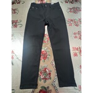Jeans Stretch  Super High Rise Black‎ Size L
